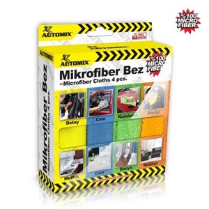Automix 4 Lü Microfiber Bez